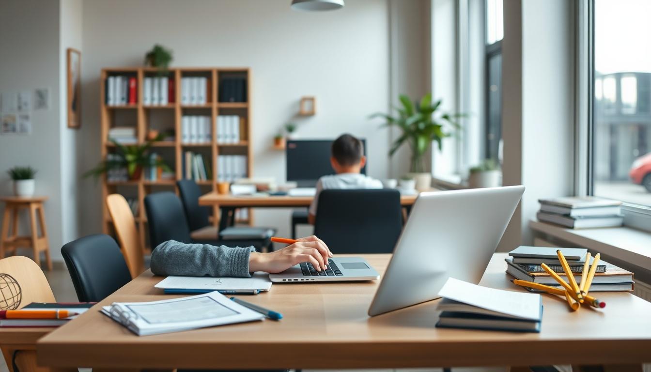 Students and educational resources in a modern learning environment